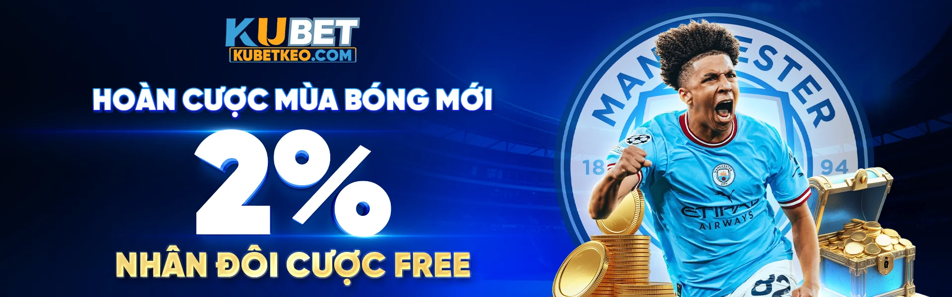 Kubet chơi ku còn được thưởng hoàn cược 2% mọi trận